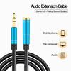 3.5mm Male To Female Gold-Plated AUX Cable Connection Cable Audio Extension Cable Headphone Cord