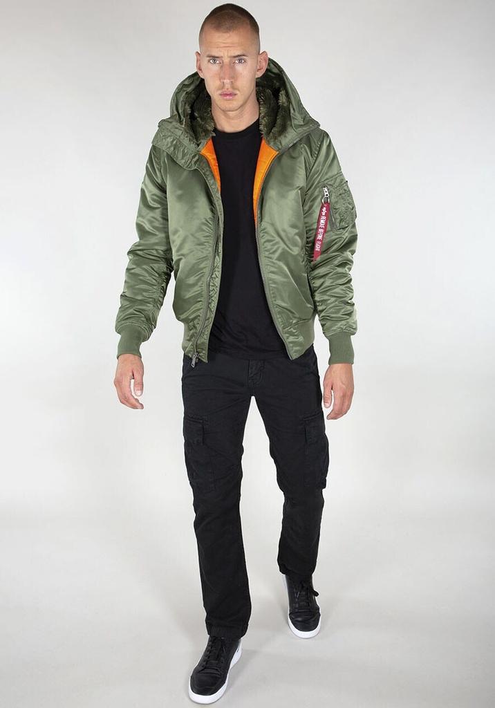 Alpha Industries MA-1 Hooded (158104) Winter Jacket Sage Green (158104-01)
