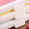1Pc Sandwich Toast Bento Box Portable Reusable Silicone Sandwich Bread Storage Box Environmentally Friendly Lunch Food Container