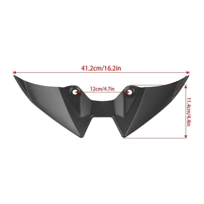 For Kawasaki Z900 Z900SE 2025+ Aerodynamics Fairing Winglets Downforce Spoilers kit Front Lip Spoiler Wind Wing Cover