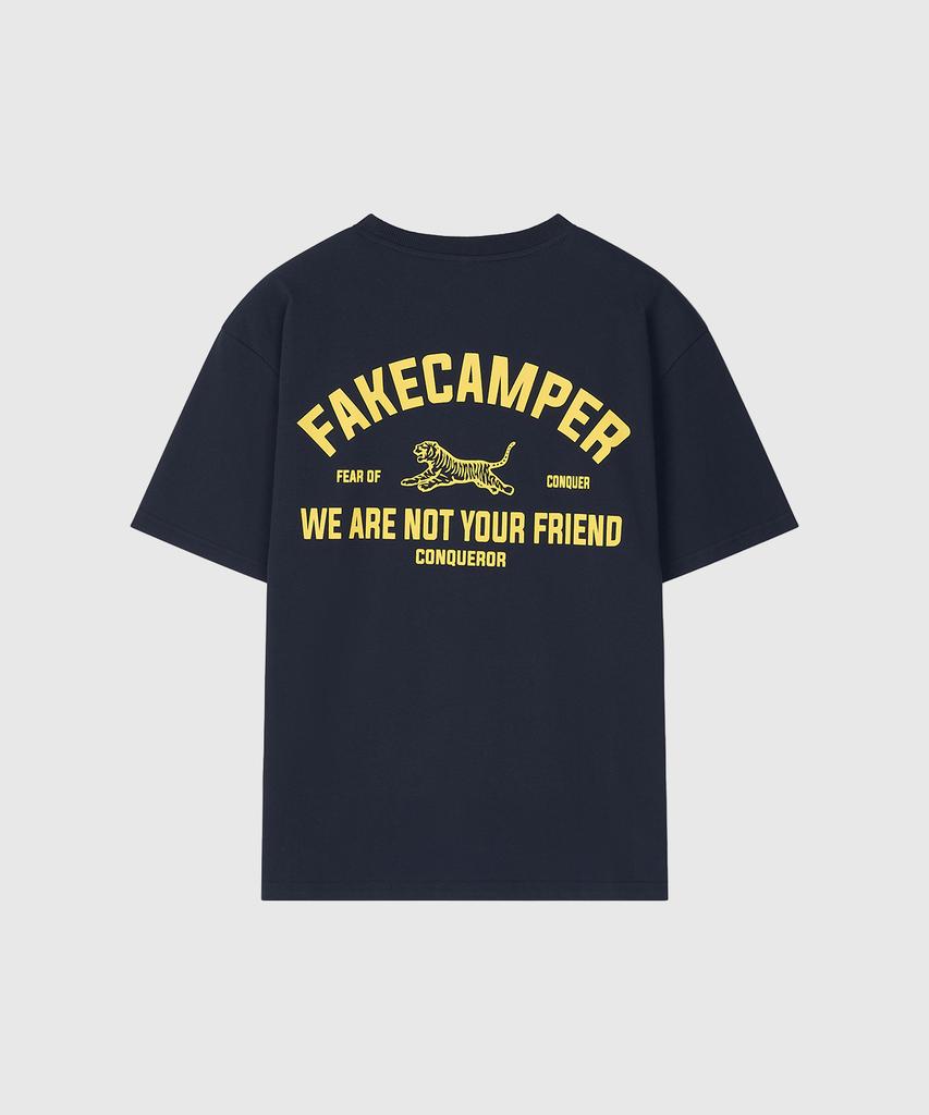 FAKE CAMPER Tiger Original Vintage Short Sleeve T-Shirt [Navy]