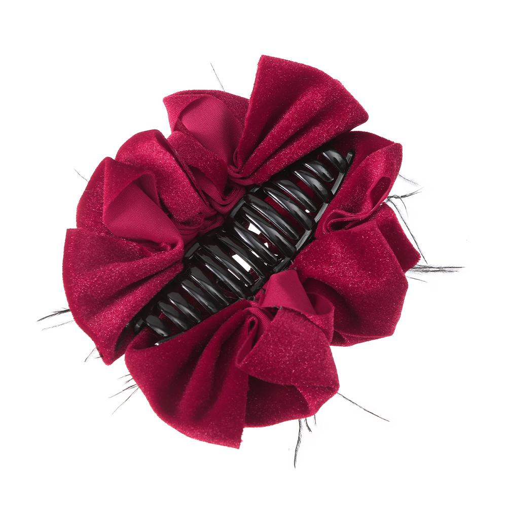 Molans Extra large Solid Color Hair Clips Feather Hairpin Multi-layer Barrettes Autumn Winter Hair Pins Bands Hair Accessories