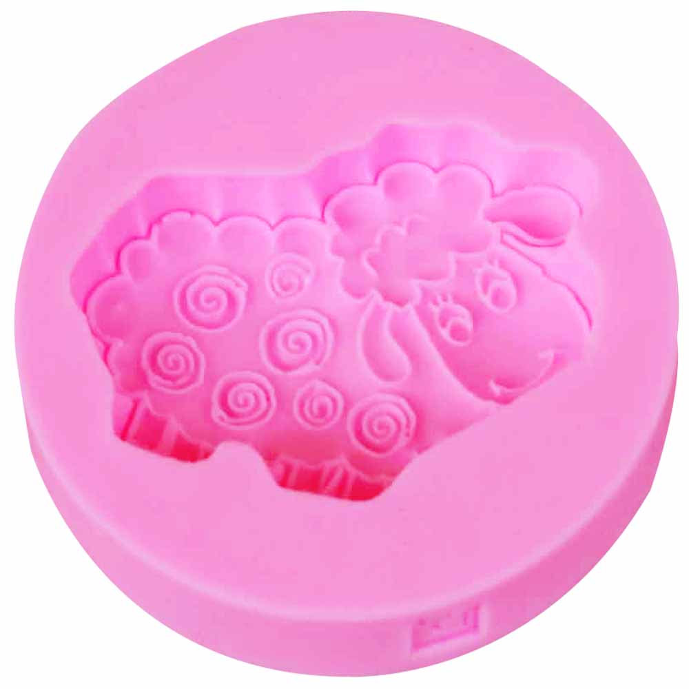 Cute Sheep Goat Silicone Molds Crafts For Chocolate Candy Cupcake Jelly Moulds Baking Pastry Home and Kitchen Accessories Tools