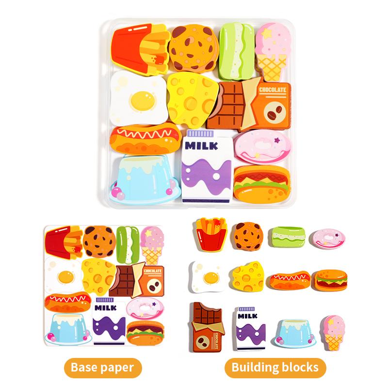 

Монтессори Игрушка Деревянный пазл Креативный 3D пазл для развития детского интеллекта Ранняя развивающая игрушка для детей