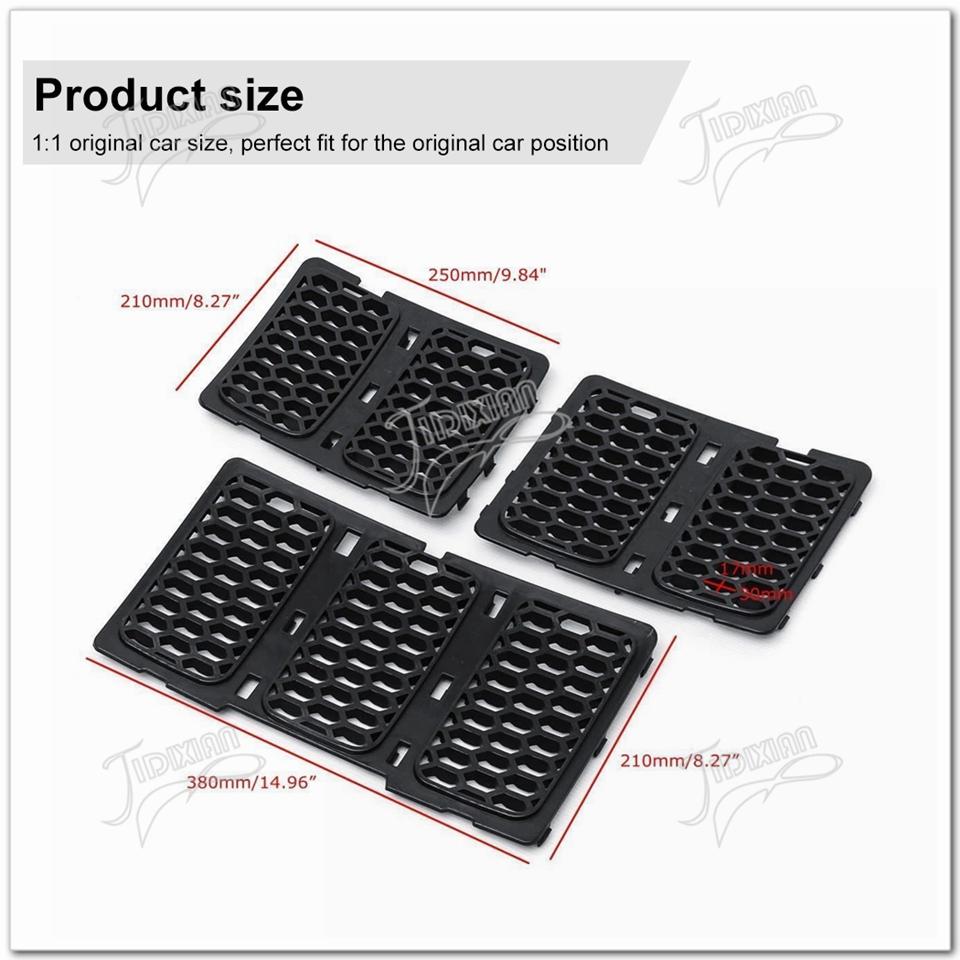 JIDIXIAN Racing Grills for Jeep Grand Cherokee 2014 2015 2016 Front Insert Honeycomb Grille Mesh Decoration Cover Accessories