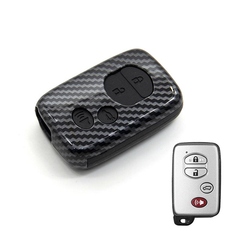 

Toyota Key Case for Older Models - Carbon Fiber Shell for Highlander, Corolla, Avalon, Camry
