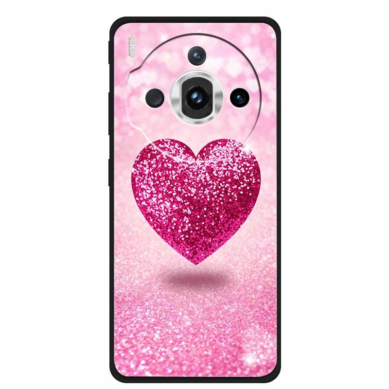 For ZTE nubia Z60S Pro 6.78" Case TPU Soft Black Silicone Painted Cute Cat Starry Cover for Nubia Z60S Pro Luxury Animals Funda