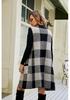 Autumn Winter Sleeveless Knit Vest with Suit Collar