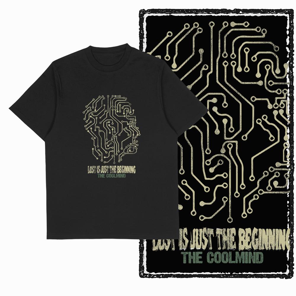 Coolmind x51-x70 100% cotton streetwear retro cool Exclusive Men T shirt Big size men tshirt o-neck vintage tee shirts tops