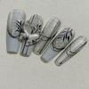 5Pcs Cat'S Eye Glitter Nail Enhancement Charms Butterflies Assortment Resin 3D Nail Art Decoration Studs Accessories Supplies