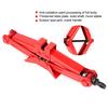 Car Automotive Scissor Jack 45# Steel Chromed Emergency Crank Lift Stand Tool