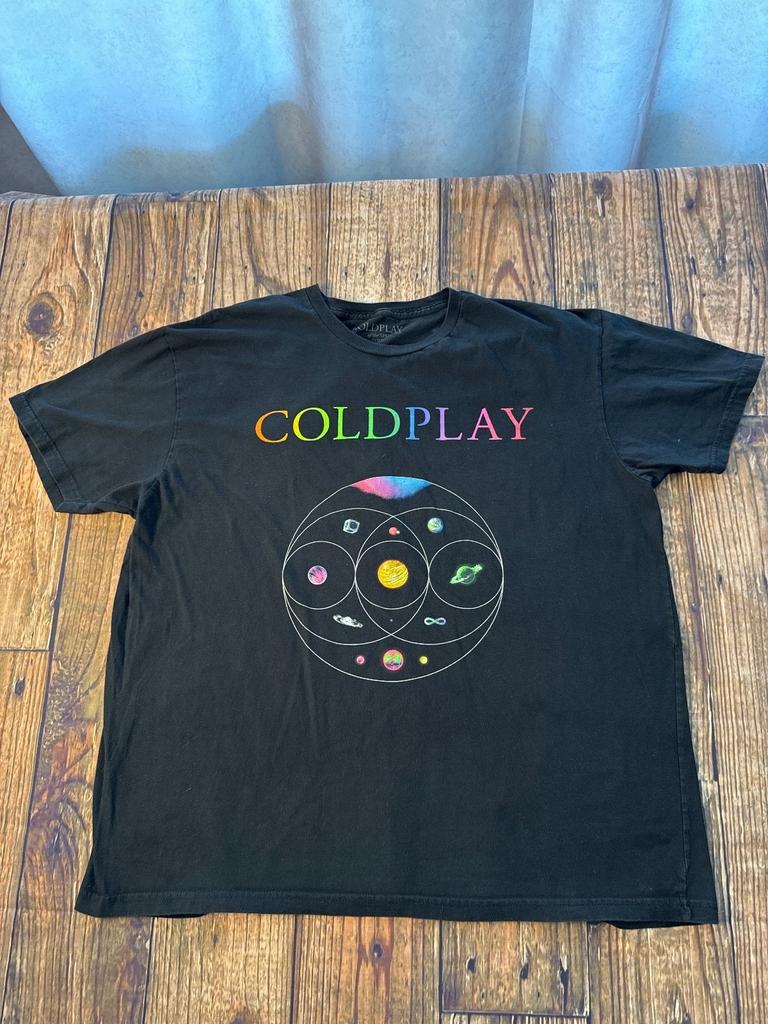 Coldplay Music of the Spheres Live Tour Grafisk T-shirt