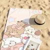 Cute M-Mikko Cartoon Towel Soft Pool Gift For Travel Gym Shower Camping Quick Dry Sports Large Beach Towels