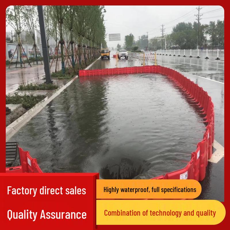 Durable ABS Flood Barrier for Underground Garage: Emergency Prefabricated Plastic Water Stopper