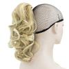 Soowee Short Curly Synthetic Hair Black To Burgundy Clip In Hair Extension Little Pony Tail Claw Ponytail False Hair on Clips