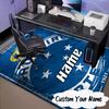 Custom Name Cruzeiro FC Crest Rug for Living Room, Game Rooms, Office, Bedroom, Floor Mat Playful Design, fan gifts Christmas decor