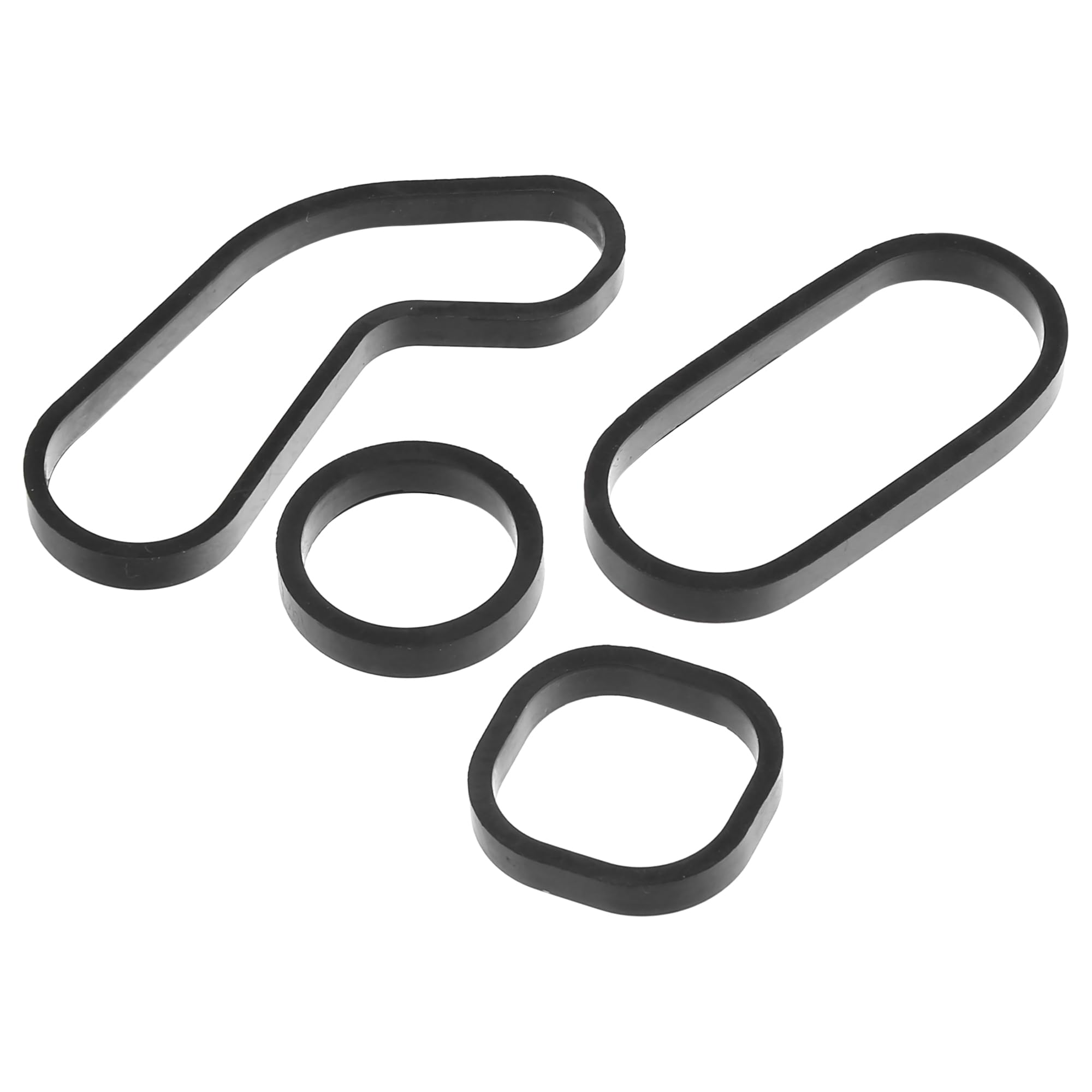 

Hihaha No.114286437 47 Cooler Gasket Filter Adapter Gasket for Mini Cooper Compatible, Black, 1 Set чорний