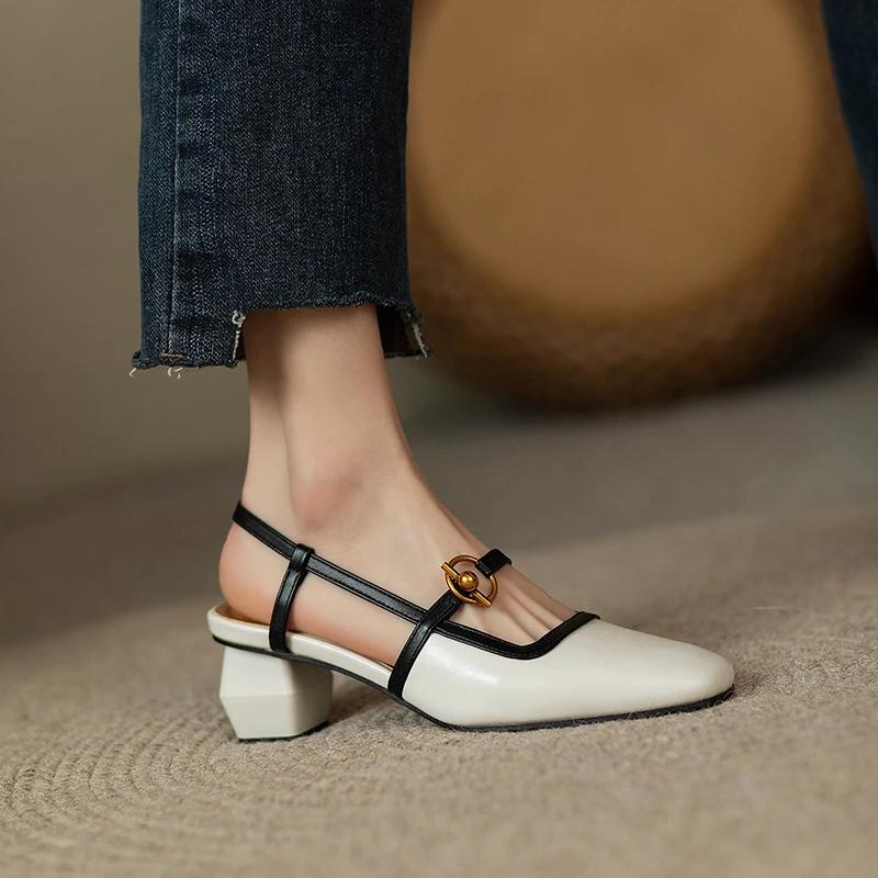 Fashion Women's Shoes 2024 Fashion Summer Dresses Sandals Women's Elegance Women's Sandals Lace Up Cuffzapatos Para Damas En Oferta