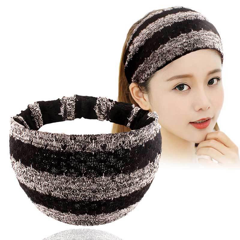 Tiara Larga com Renda para Mulheres - Cobertura de Cabelo Branco, Lenço Pós-parto Extra Largo, Touca para Lavar o Rosto