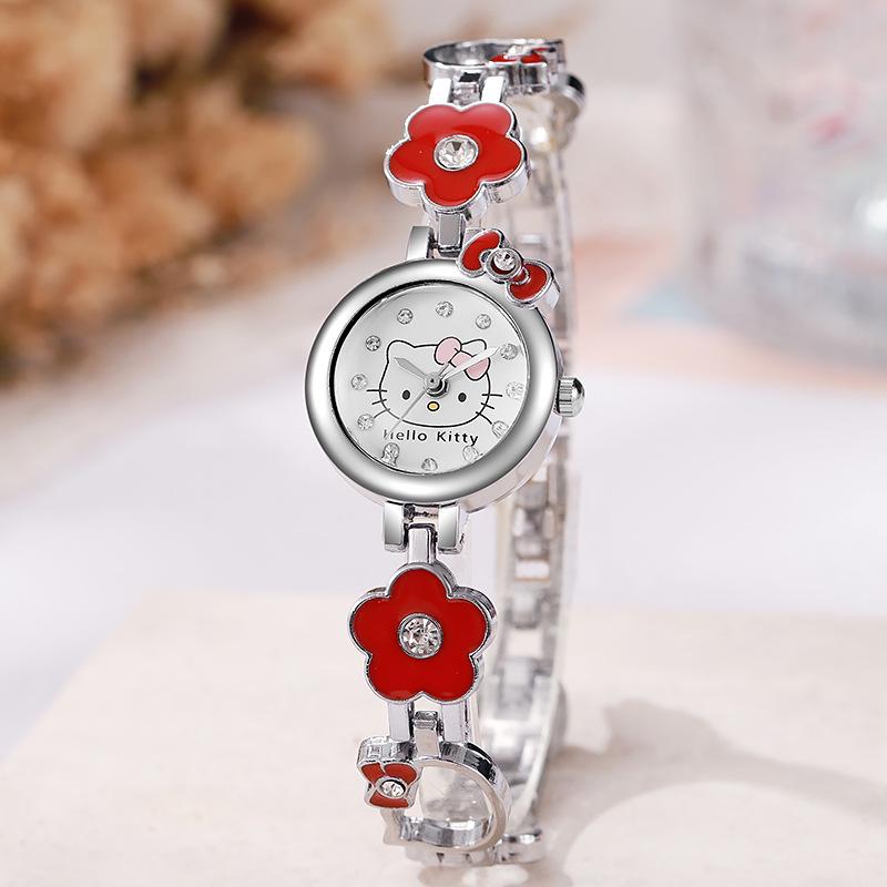 Popular Children's Cartoon Cat Watch for Girls - Cute Claw Design