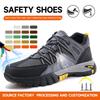 Winter Safety Shoes: Insulated, Anti-Smashing, Anti-Puncture, Comfortable Men's Protective Work Footwear.