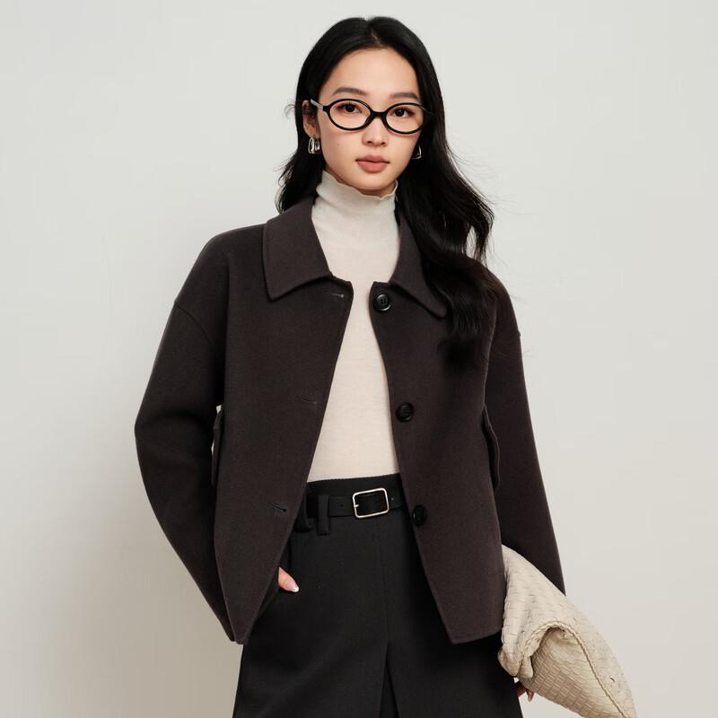 

Elva Island Women s Fashion Wool Blend Coat S