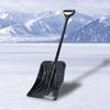 Parent-Child Playing Snow Shovel Aluminum Alloy Shovel Large Capacity Snow Shovel with Handle for Snow Removal