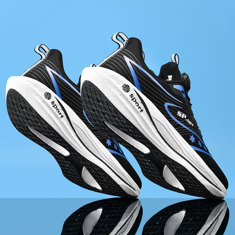 Air Cushion Running Shoes for Man and Women Marathon Training Shock Absorption Midsole Sports Sneakers Road Running