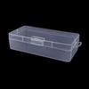 Quadratische transparente Aufbewahrungsbox, transparente Kleinigkeiten-Organizer-Verpackungsboxen