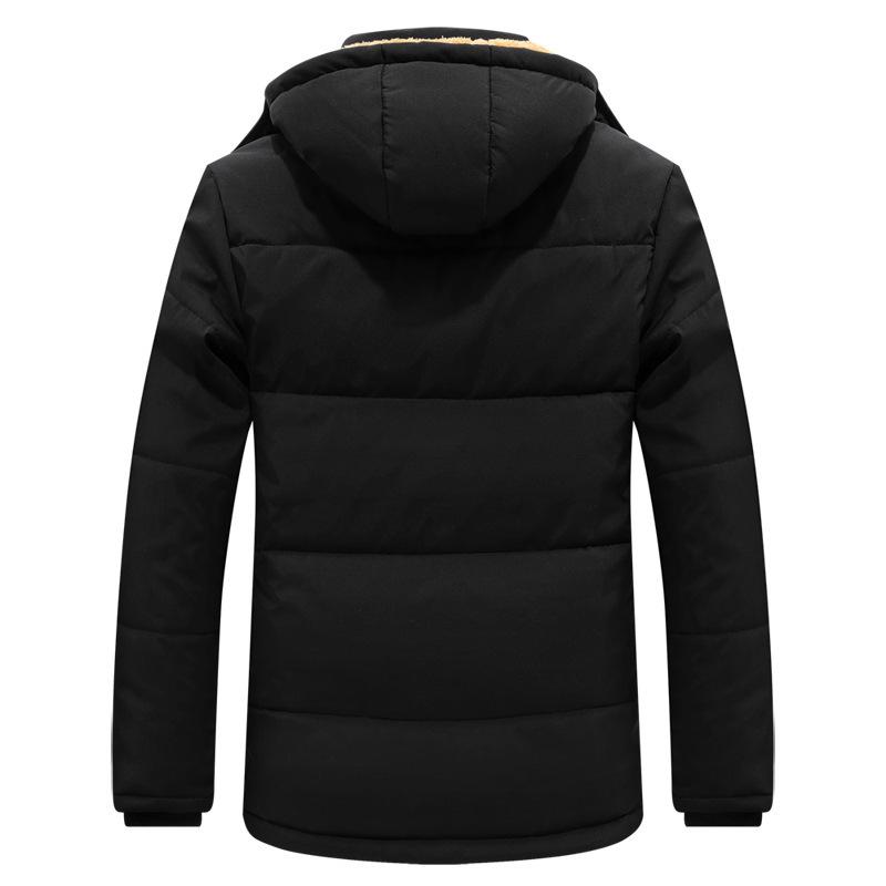 Winter Men's Plus Size Cotton Coat Thickened Quilted Jacket