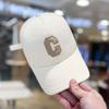 Letter Baseball Hat for Women In Spring and Autumn Fashion Versatile Casual Japanese Sun Protection Baseball Cap Trendy