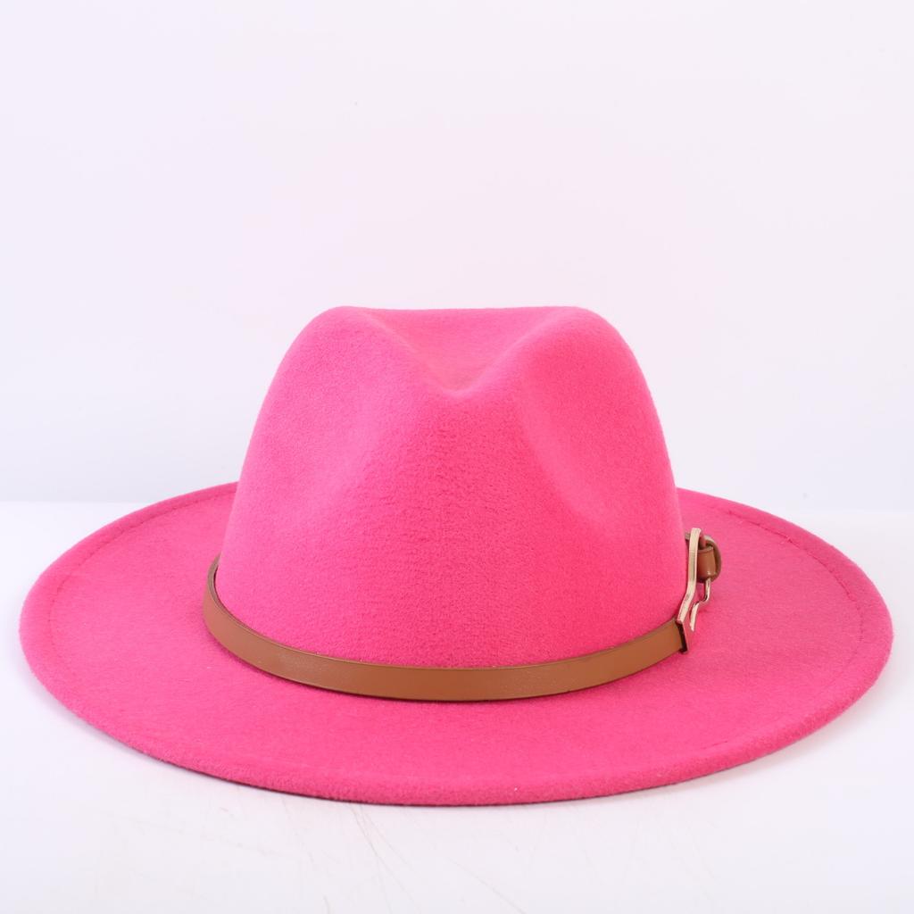 Popular European and American classic simple flat-brimmed top hat men's and women's fashionable and elegant versatile jazz hat top hat