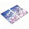 Decorative Tempered Glass Cutting Boards Meadow Flowers 2x30x52 Cm