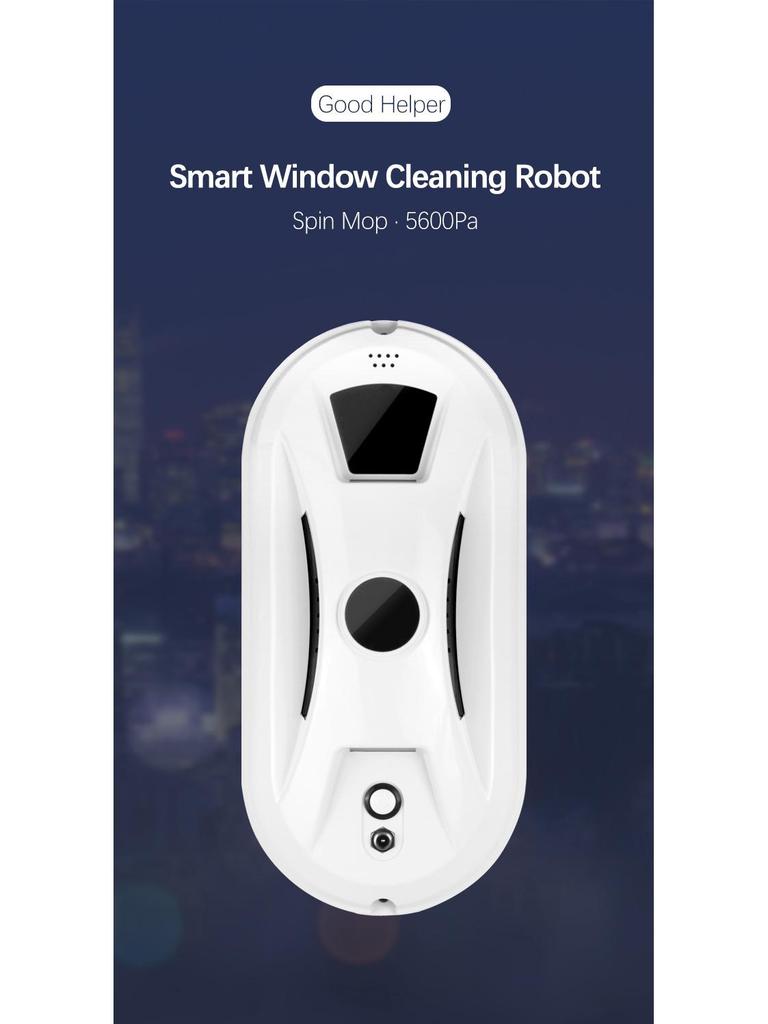 Electric Intelligent Window Cleaning Robot for Glass Surfaces