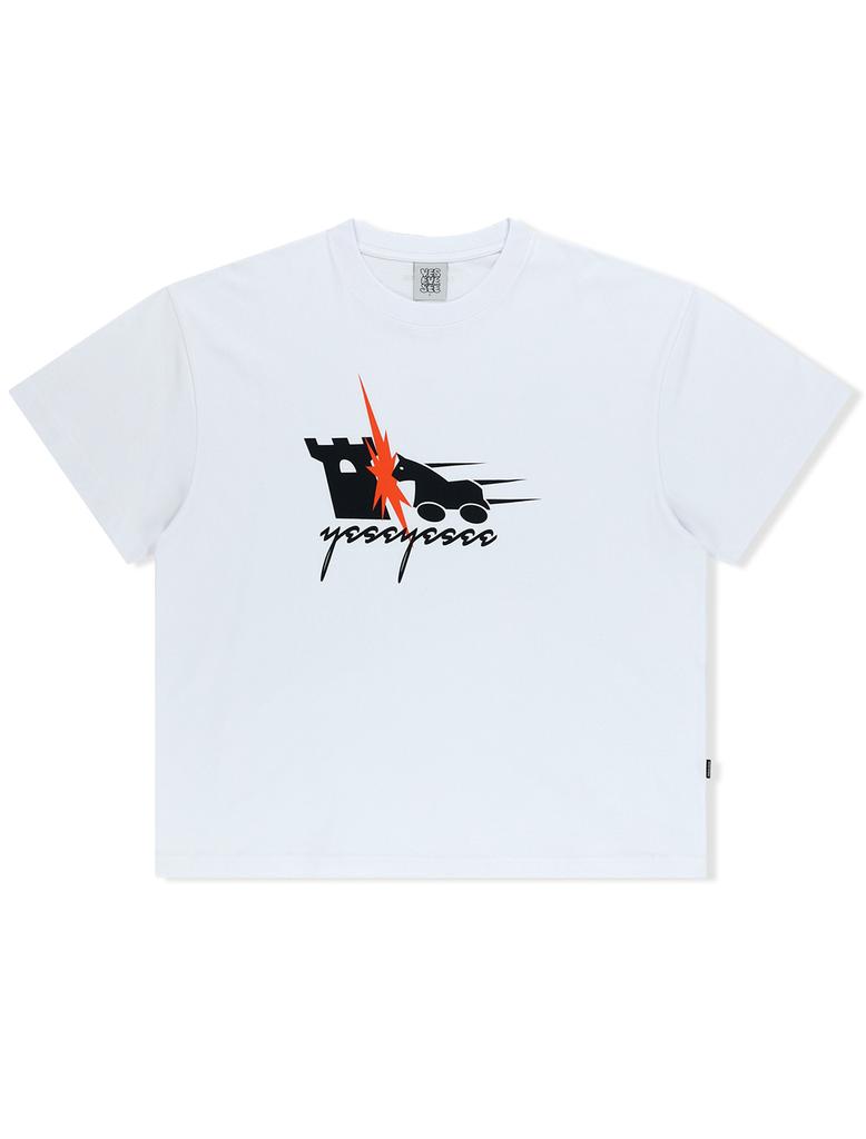 YESEYESEE Y.E.S Hobby Horse Tee White