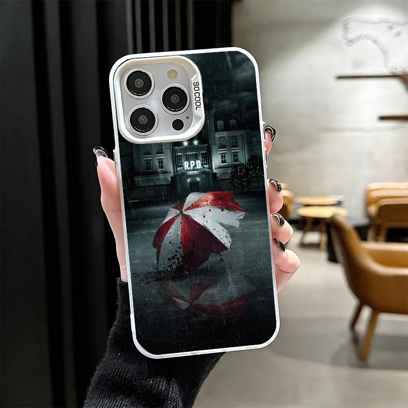 R-Resident-Evil Game Soft Phone Case for iPhone 15 16 17 Pro Max 17Air 16E 14 Plus 13 12 Mini Shockproof Cover Back Shell