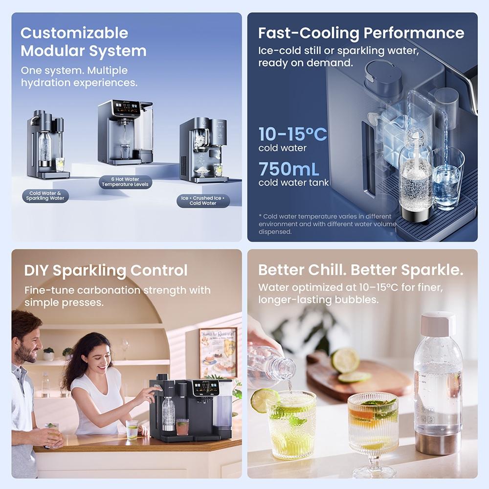 JIMMY Matrix S9 Cold Sparkling Water Maker