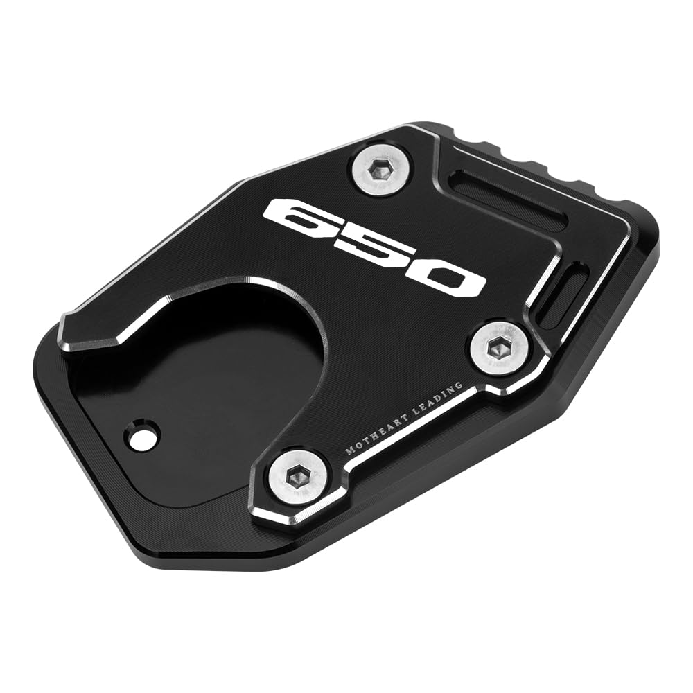 MotHeart Motorcycle Extension Stand Pad for CB650R 2019-2024 Motorcycle Parking Pad Stand Extension Side