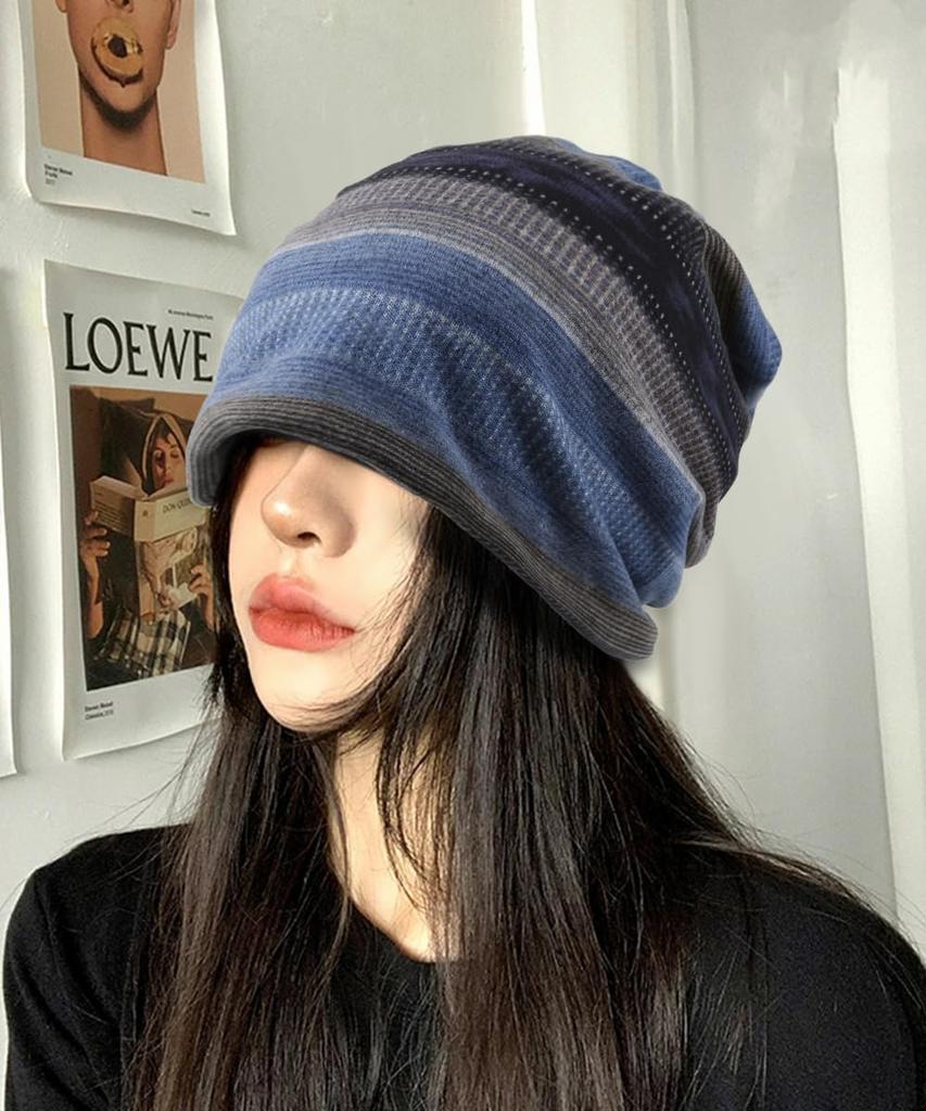 Karsaer Knit Hat for Men and Openable Top with Neck Soft Breathable and Perfect for and Outdoor G0031 Women, Unisex, Gaiter, Fabric, Moisture-Wicking,