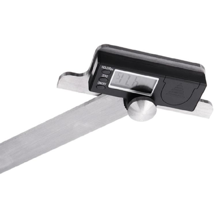 0-180° Angle Finder Stainless Steel Electronic Digital Display Angle Ruler