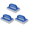 3 Pack Handheld Pool Scrub Brush for Efficient Cleaning of Swimming Pool Step Corner and Shower Tile