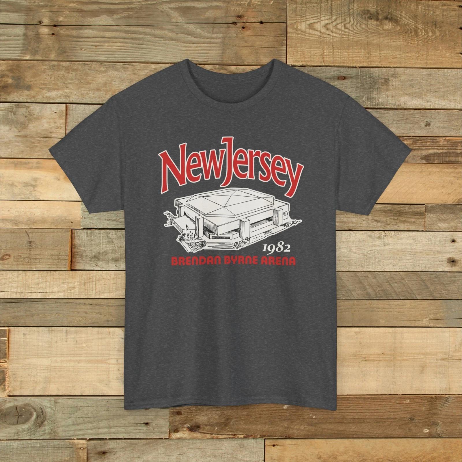 Brendan Byrne Arena 1982 Vintage Hockey Arena T shirt - New Jersey Devils 4XL
