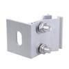 Aluminium Standing Seam Clamps Portable Accessory for Fixing Solar Structures On Folded Sheet Metal Roofs 4Pieces