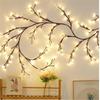 Colorful LED Branch Vine String Lights - Wall Decor for Living Room, Bedroom & Christmas Atmosphere