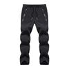Unisex Softshell Pants With Fleece Lining Windproof Waterproof Skiing Hiking Outdoor Winter Fall