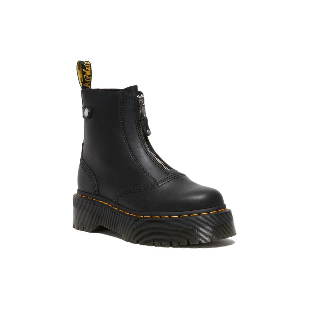 Dr. Martens  Jetta Zip Platform Boot Black Women Sneakers 27656001