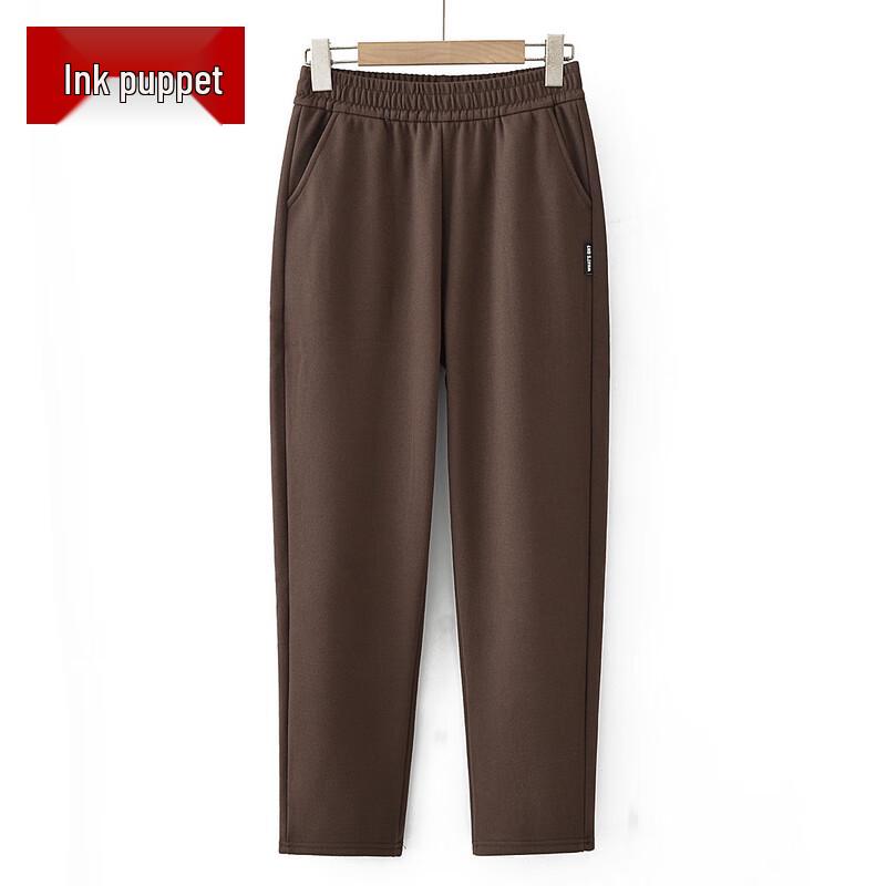 

Women s Plus Size Fleece-Lined High-Waist Straight-Leg Pants 2XL