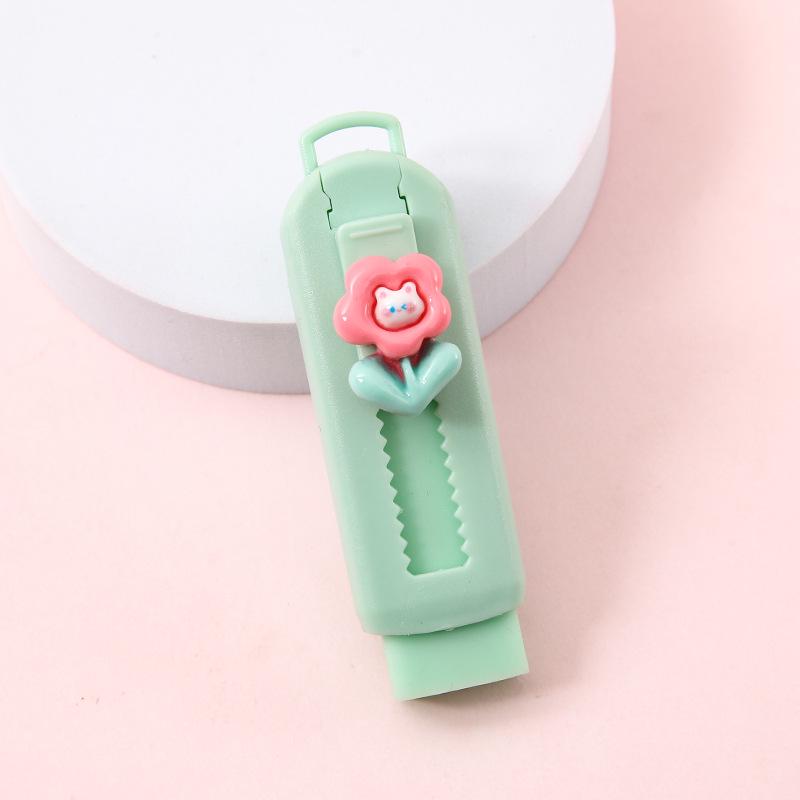 Cartoon Push-Pull No-Trace Eraser - Creative Stationery for Elementary Students