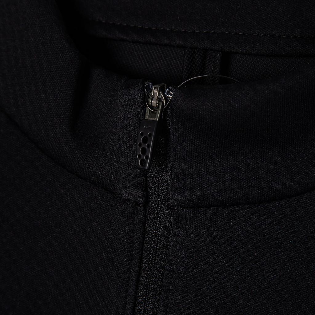 Nike Dri-Fit Ready Logo Mock Neck Pullover Long Sleeve T-Shirt Men Tops Black 807064-011