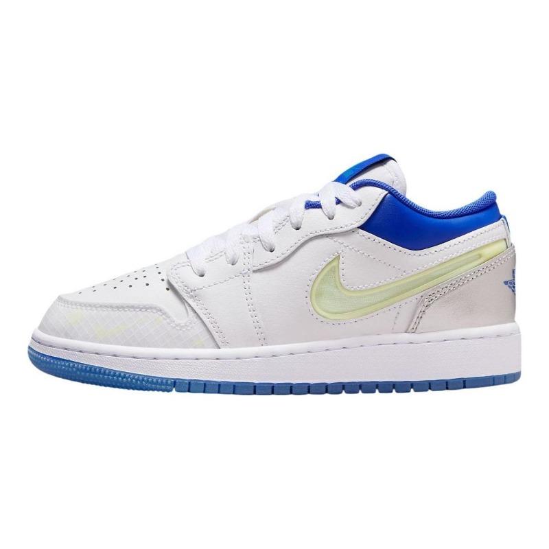 Air Jordan 1 Low  The Sky Is Not The Limit  GS low-top board shoes white unisex HJ9955-100 36